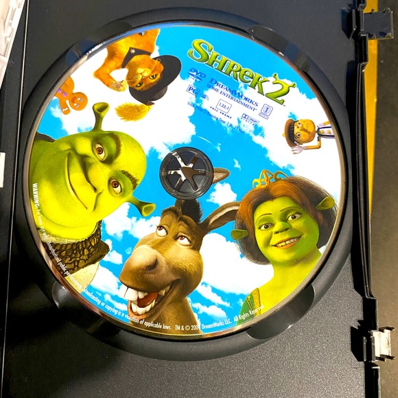 SHREK DVD BUNDLE SHREK 1, SHREK 2 & SHREK THE THIRD DREAMWORKS VINTAGE - Picture 8 of 12
